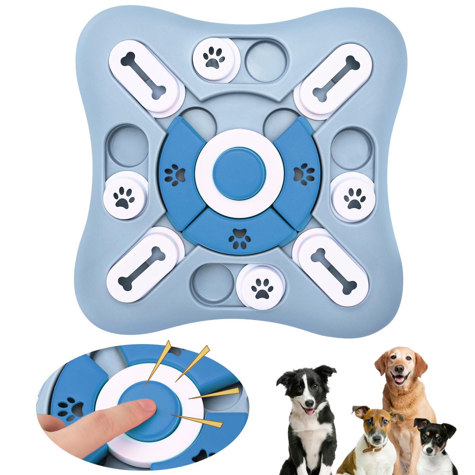 Dog Puzzle Feeder Toy - Đồ Chơi Chó Chậm Ăn Tương