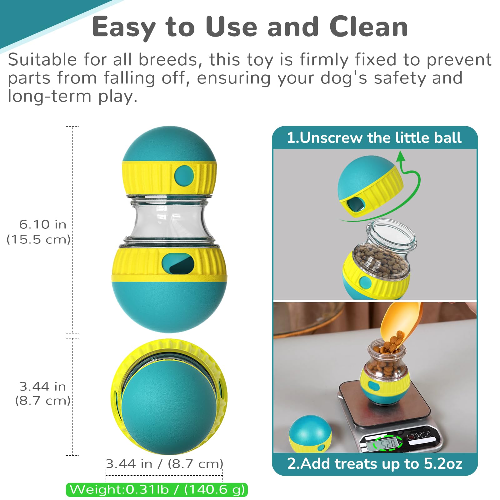 Dog Toys & Adjustable Slow Fee - đánh giá và giá Dog Puzzle Feeder Toy