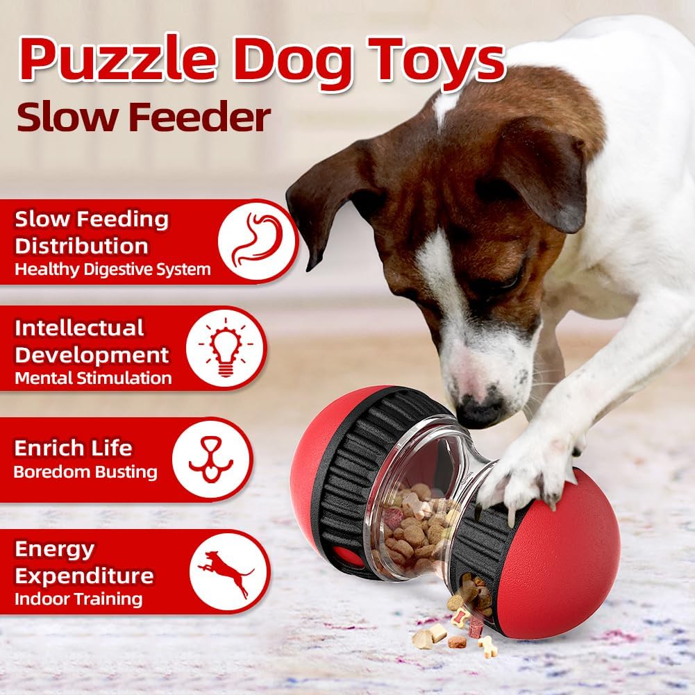 Dog Toys & Adjustable Slow Fee - đánh giá và giá Dog Puzzle Feeder Toy