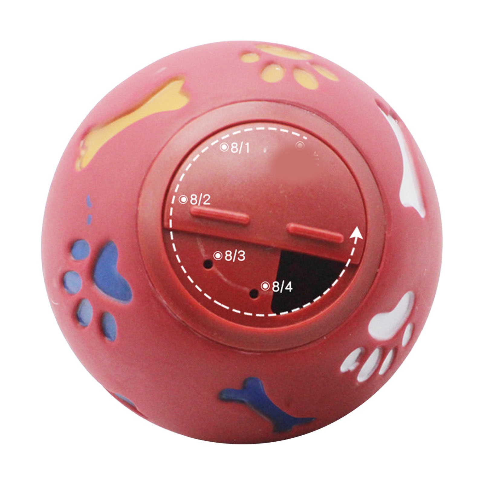 Dog Treat Dispenser Ball Slow  - đánh giá và giá Rubber Treat Dispensing Dog Toy