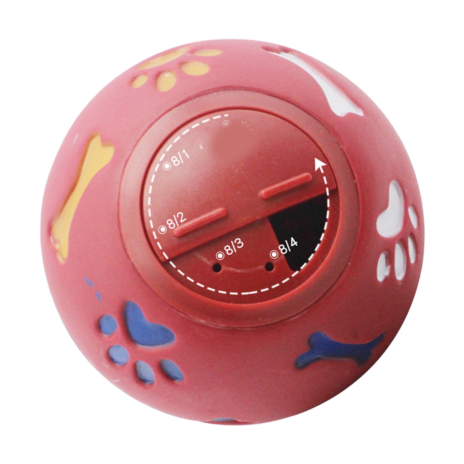 Dog Treat Dispenser Ball Slow  - đánh giá và giá Rubber Treat Dispensing Dog Toy