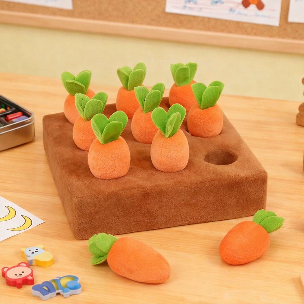 Stress Relief Carrot Snuffle M - đánh giá và giá Dog Puzzle Feeder Toy