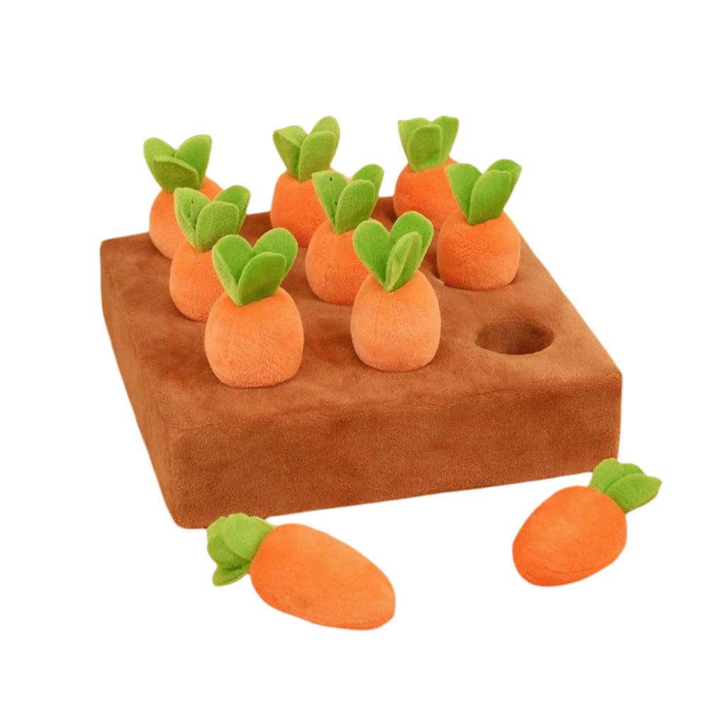 Stress Relief Carrot Snuffle M - đánh giá và giá Dog Puzzle Feeder Toy