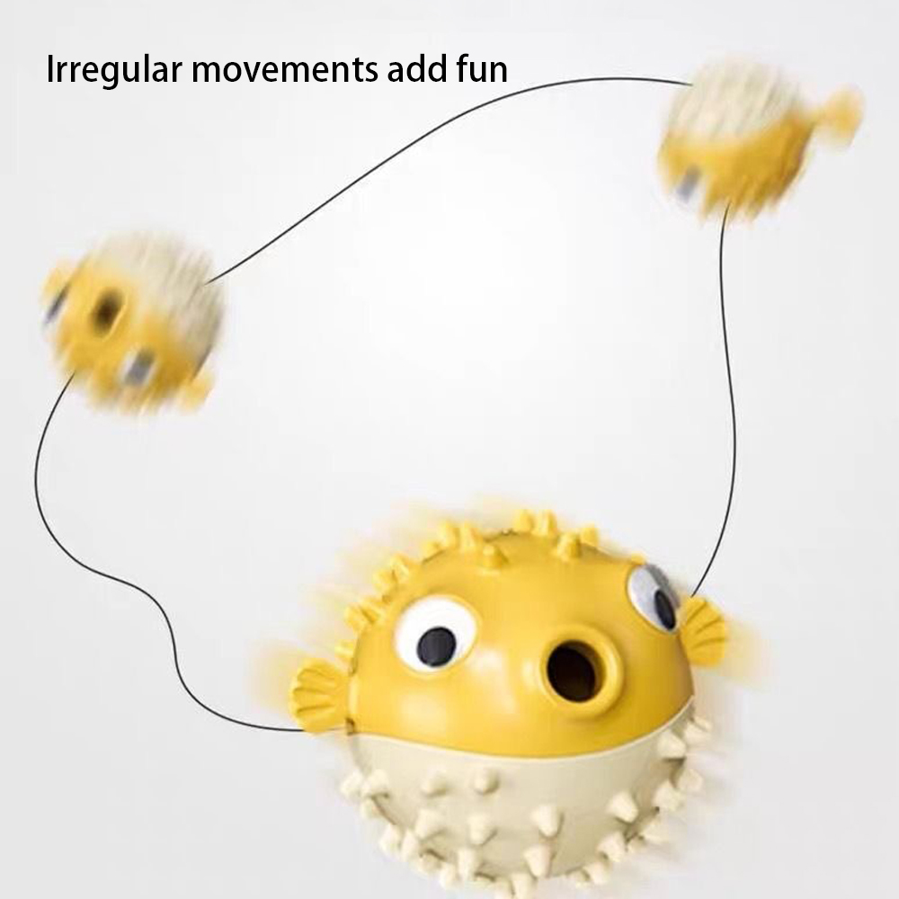 Bouncing Fish Dog Toys Leak Ba - đánh giá và giá Rubber Treat Dispensing Dog Toy