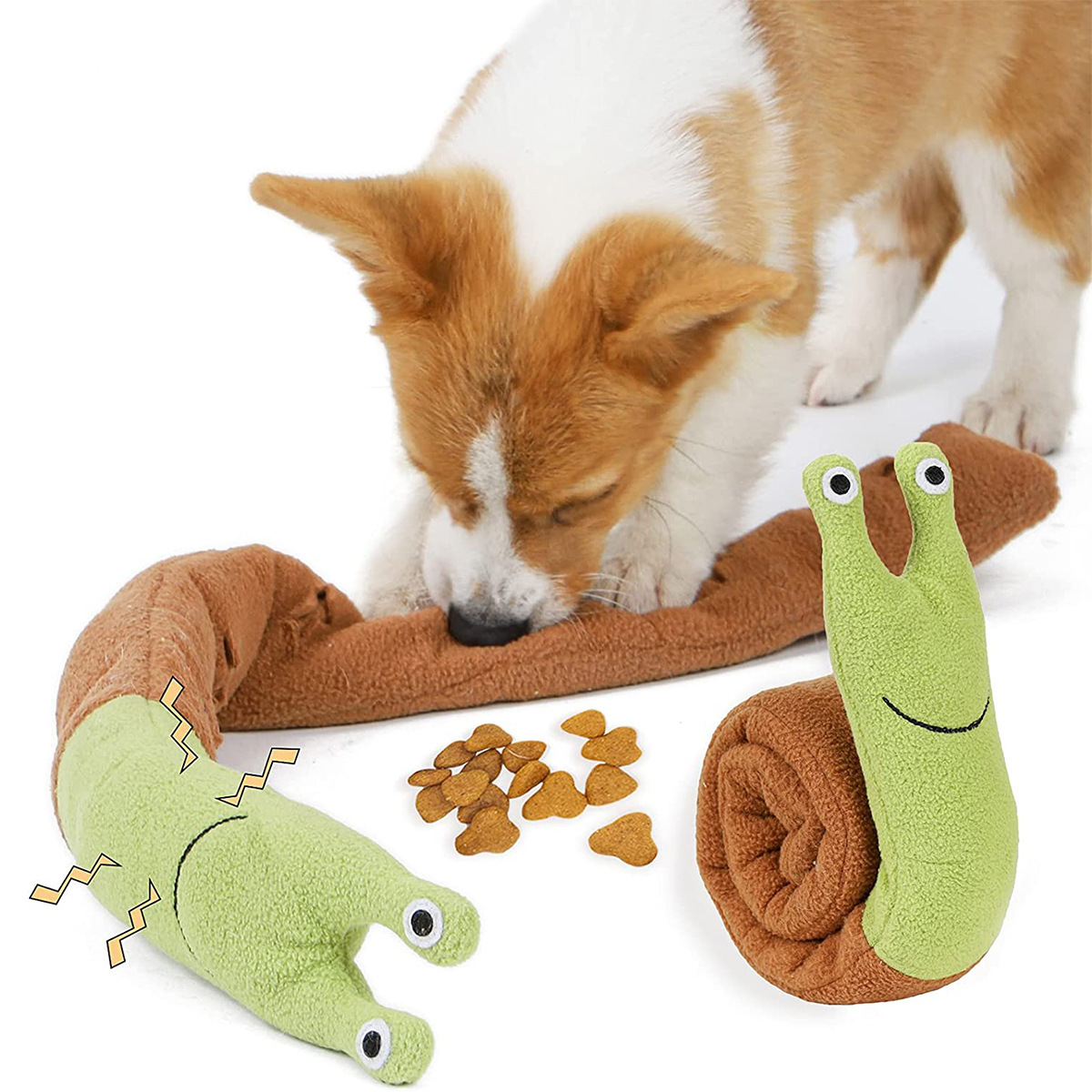 Dog Cat Snail Sniffing Puzzle  - đánh giá và giá Dog Puzzle Feeder Toy