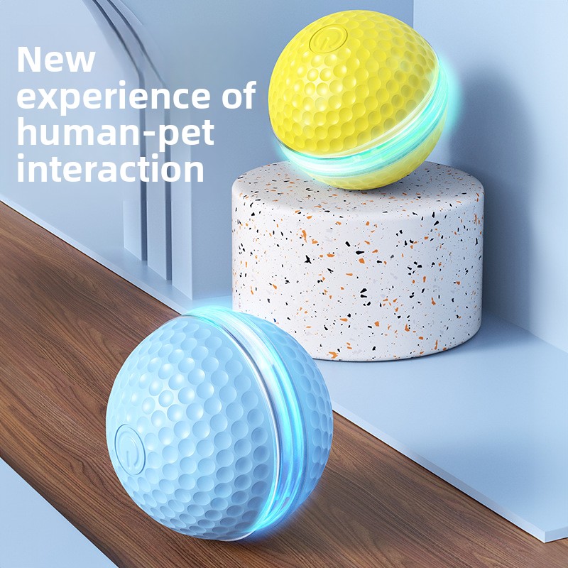 Indestructible Honeycomb Rubbe - đánh giá và giá Automatic Moving Dog Ball