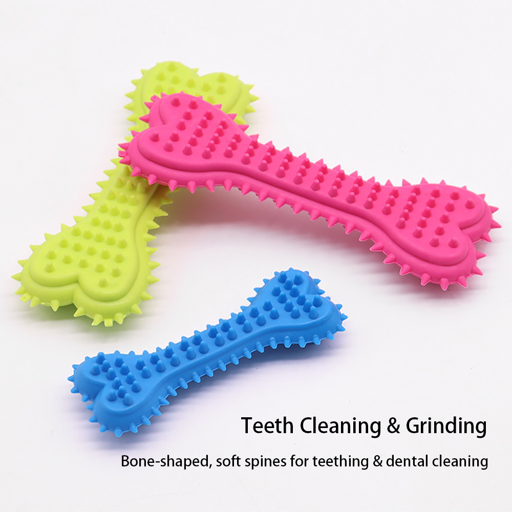 Pet Toys Bone Shape Teething S - đánh giá và giá Teeth Cleaning Dog Chew Bone